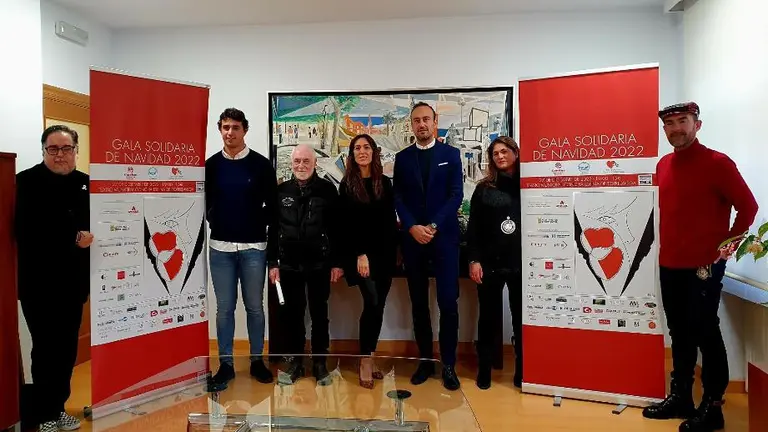 Presentaci&oacute;n de la Gala Solidaria de Navidad de Torrelavega.