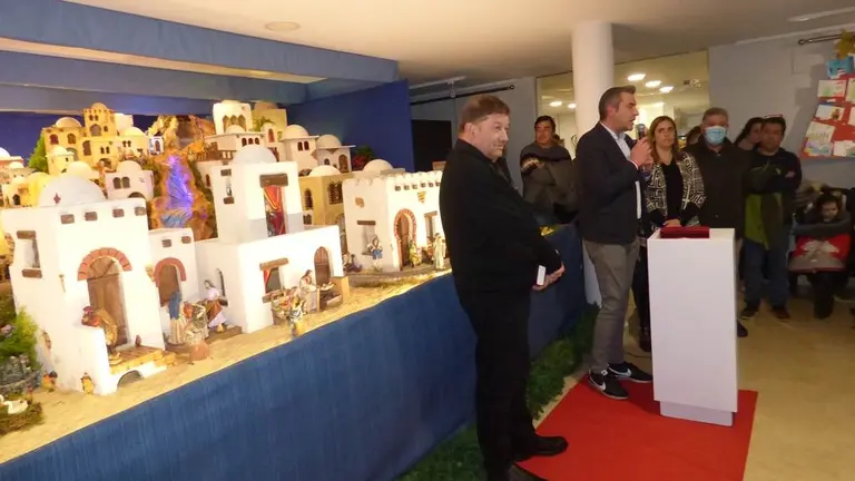 Inauguraci&oacute;n del Bel&eacute;n municipal de Santo&ntilde;a. R.A.