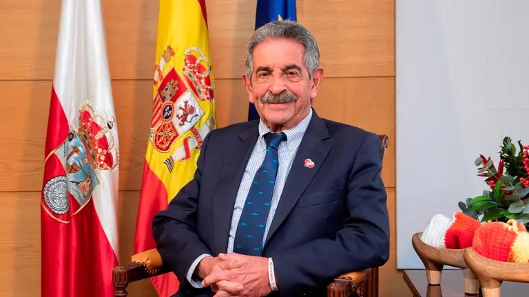 El presidente de Cantabria, Miguel Ángel Revilla, ofreció su mensaje de Navidad.