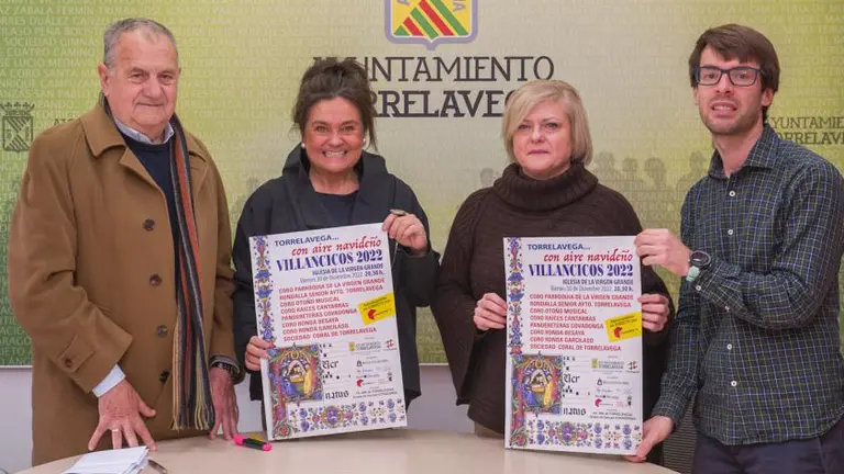 Presentaci&oacute;n del Ciclo de Villancicos en Torrelavega.