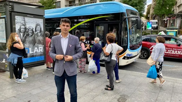 El portavoz socialista municipal en Santander, Daniel Fern&aacute;ndez.