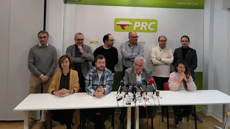 Representantes del PRC de Santander.
