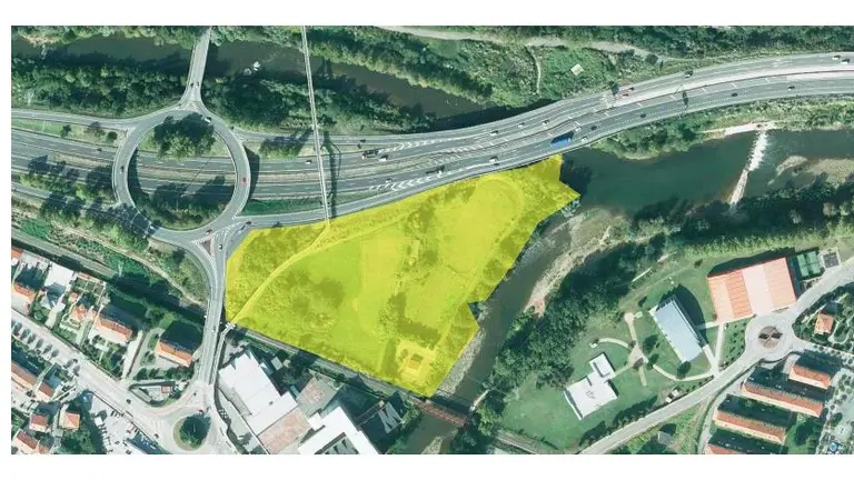 Parte de la finca afectada por algún tipo de limitación.
