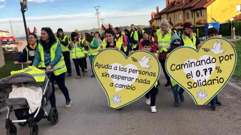 La Plataforma Solidaria por el 0,77 por ciento.