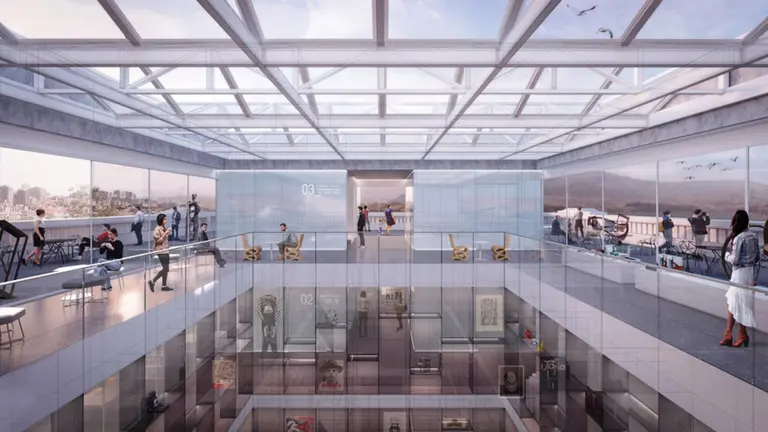 Interior del proyecto para el Banco de Espa&ntilde;a.