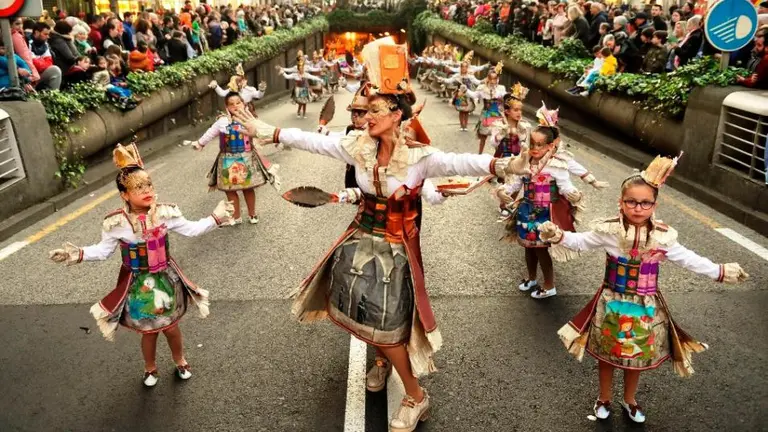 Desfile del Carnaval de Santander.