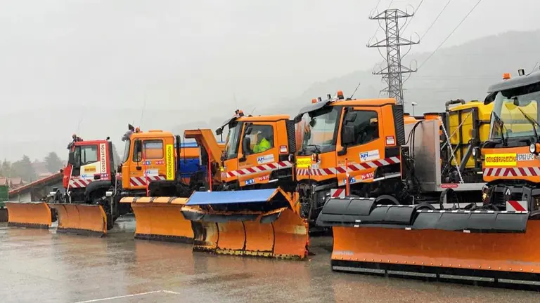 Cantabria, preparada para las nevadas de estos días.