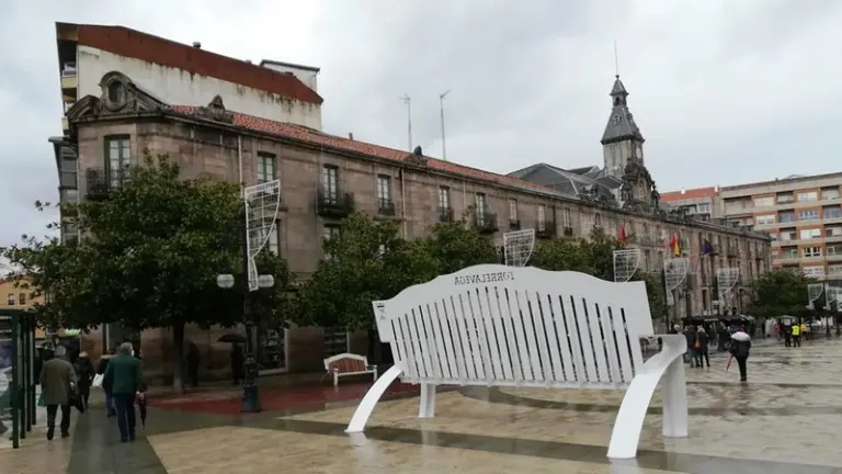 Zona del Boulevard Demetrio Herrero, en Torrelavega.