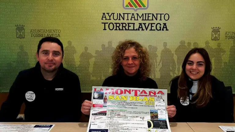 Presentaci&oacute;n de las fiestas de San Blas en La Monta&ntilde;a, en Torrelavega.