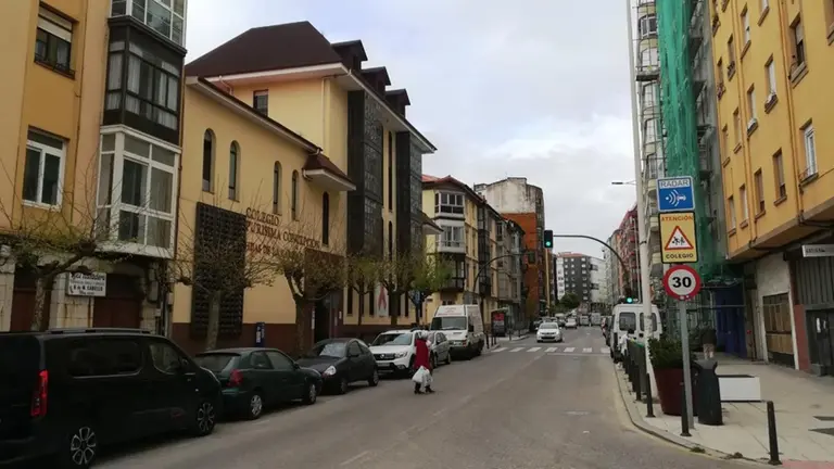 Calle Alta en Santander. R.A.