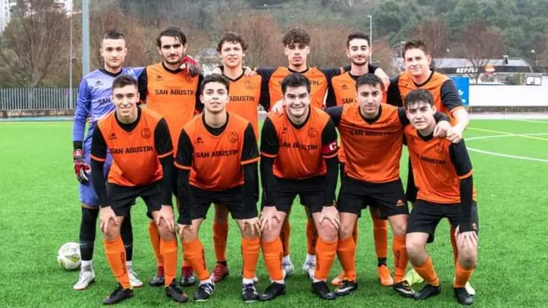 Equipo del San Agust&iacute;n 2022-2023. Eduardo Fern&aacute;ndez