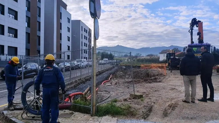 Obras de la Tecnoteca de Torrelavega.