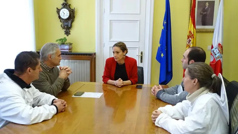Reunión de COAG con la delegada del Gobierno, Ainoa Quiñones.