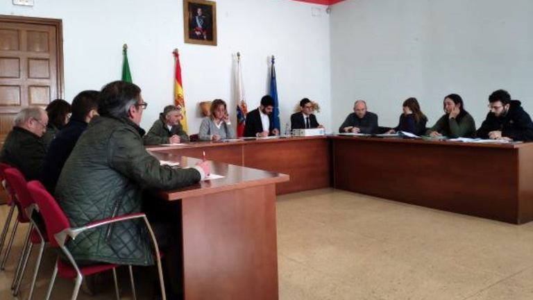Celebración del Pleno en Santa María de Cayón.