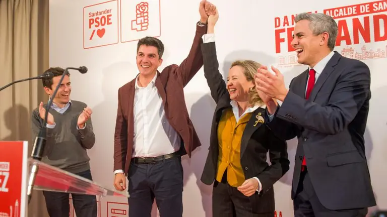 Presentaci&oacute;n del candidato socialista, Daniel Fern&aacute;ndez, a la Alcald&iacute;a de Santander.