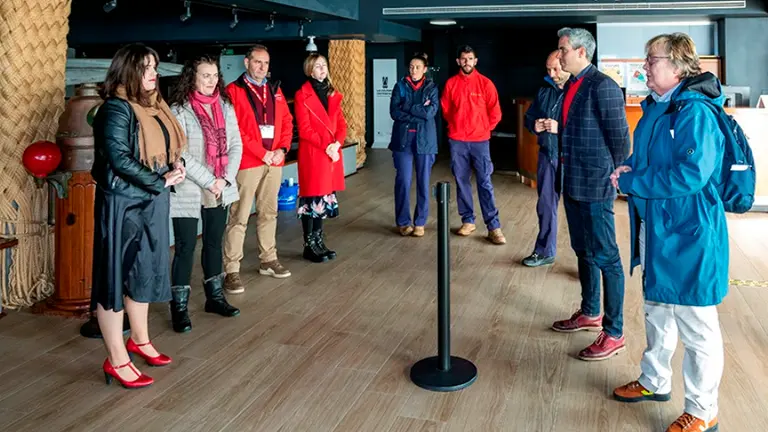 La vicepresidencia nombró a la directora del Museo Marítimo del Cantábrico.