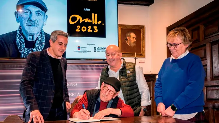 Presentación de la exposición sobre Roberto Orallo.