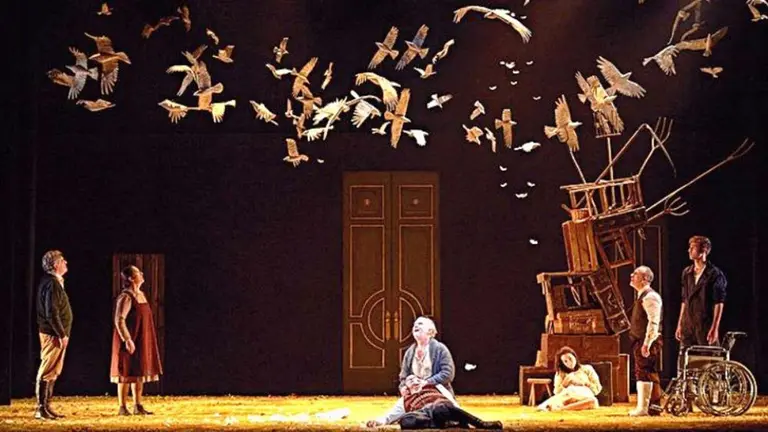 Los Santos Inocentes en escena.