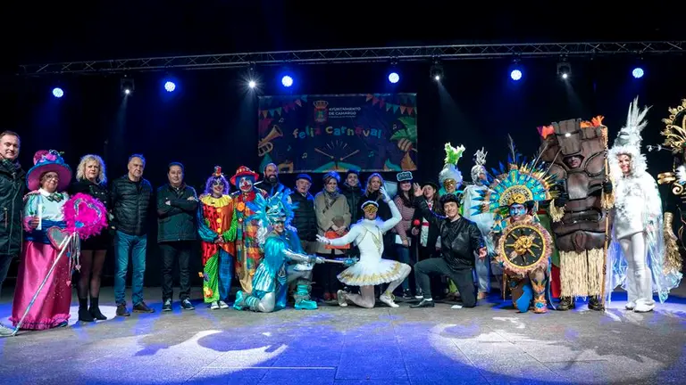 Concurso de Disfraces en el Carnaval de Camargo.