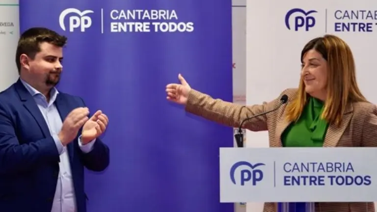 Un momento de la presentación del candidato del PP a la Alcaldía de Torrelavega.