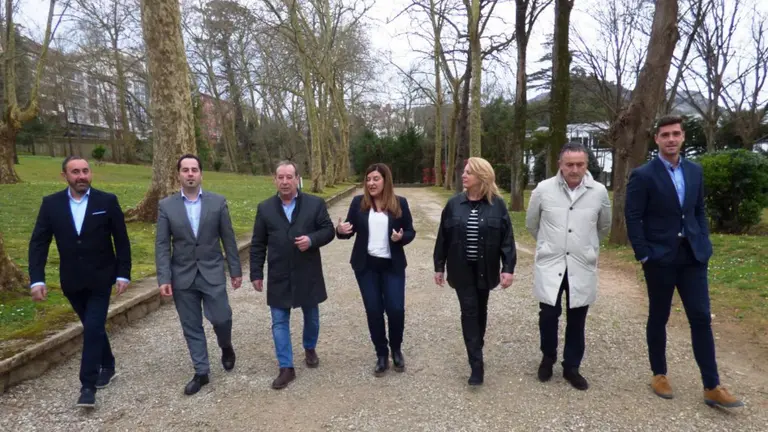 El Pp presentó a sus candidatos en el Balneario de Solares, en Medio Cudeyo.