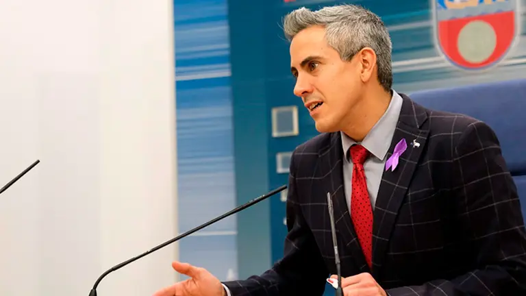 El vicepresidente y consejero de Universidades, Igualdad, Cultura y Deporte, Pablo Zuloaga.