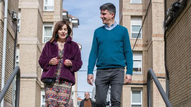 Daniel Fernández y Ana Belén Álvarez en Monte.