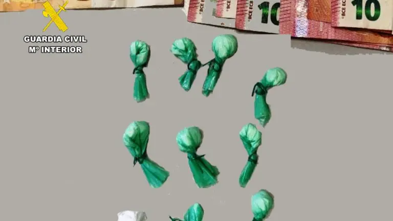 Coca&iacute;na incautada en Colindres.