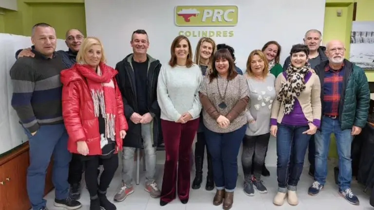 Representantes del PRC en Colindres.