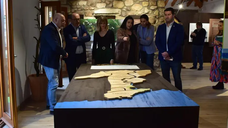 Un momento de la inauguración del Centro de Interpretación en Piélagos.