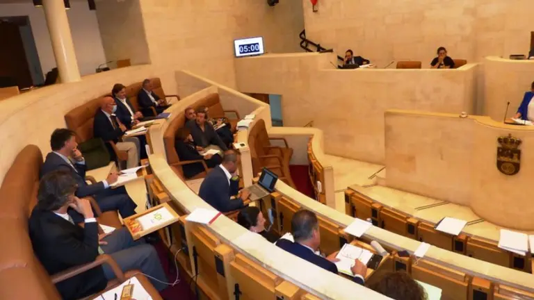 Diputados regionales en el Parlamento de Cantabria. R.A.