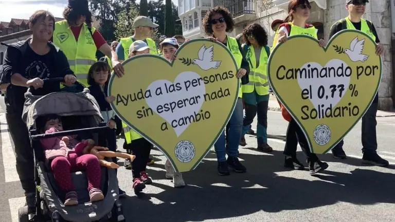Marcha por la zona de Asón-Agüera.