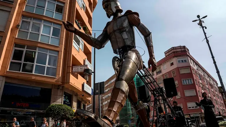 Espectáculo Aquiles que estará presente en viernes en Camargo.