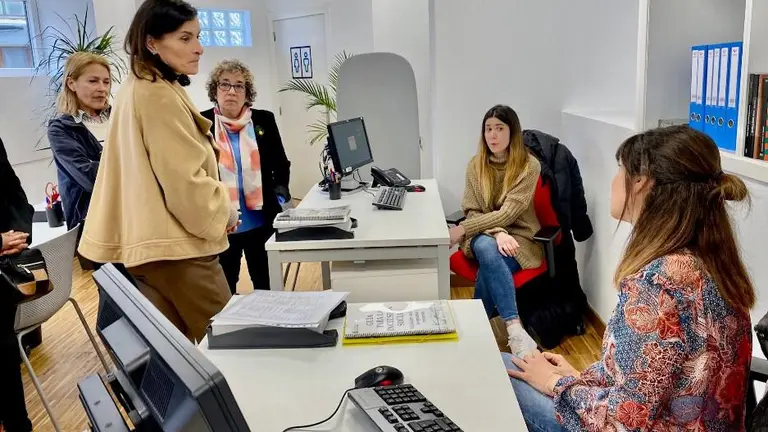 Inauguración de la oficina de Inclusión Social en Santander.