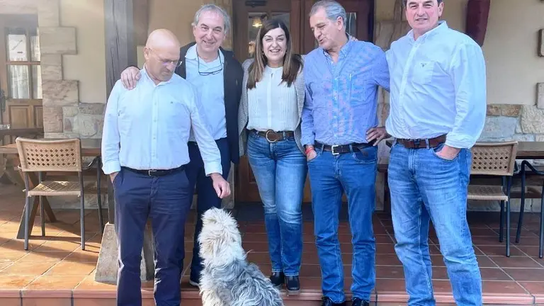 Presentación de los candidatos en Liébana.