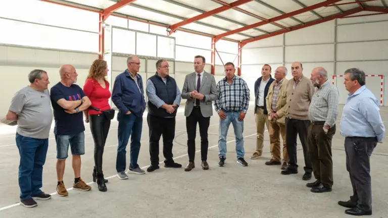 Las autoridades políticas en Arredondo.