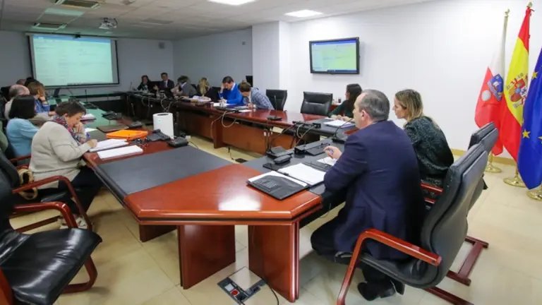 Reunión de la Crotu en la sede del Gobierno regional.