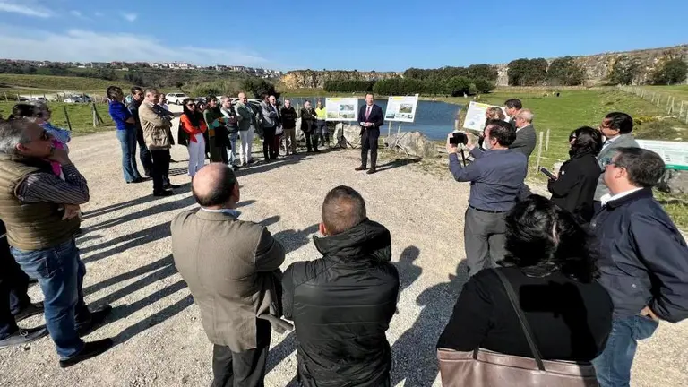 Presentaci&oacute;n en Cuchia, en Miengo.