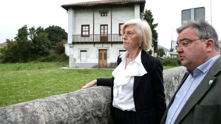 Visita a la parcela donde se construirá en Centro de Formación Profesional.