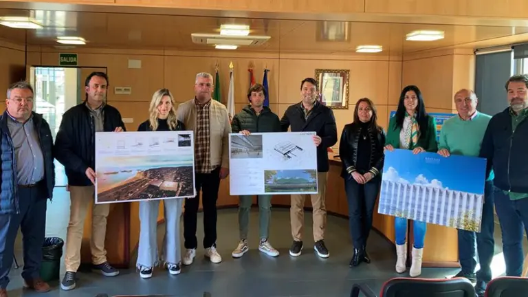 Presentación del proyecto 'La Raqueta' en Noja