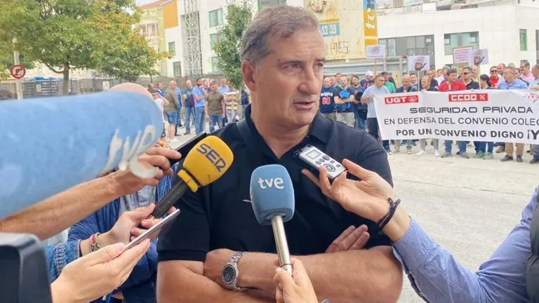 Antonio Helguera, representante de CCOO.