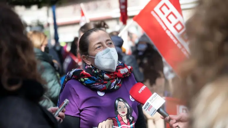 Arantxa Coss&iacute;o, de Comisiones Obreras.