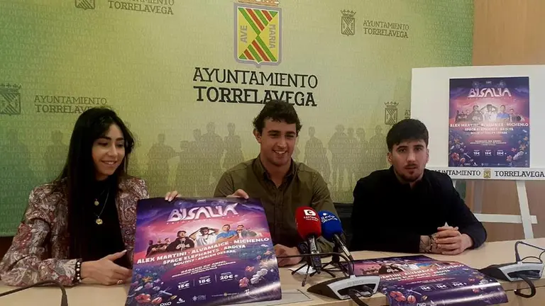 Presentaci&oacute;n del Festival Bisalia en Torrelavega.