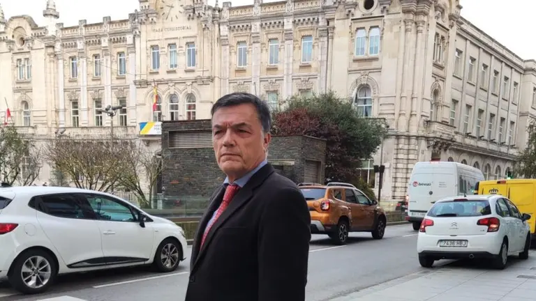 El edil de Vox, Guillermo Pérez-Cossío.