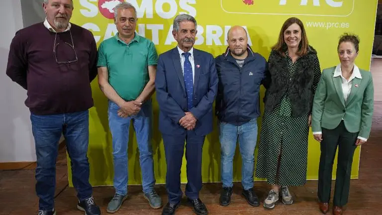 Candidatos de la Comarca de Iguña por el PRC.