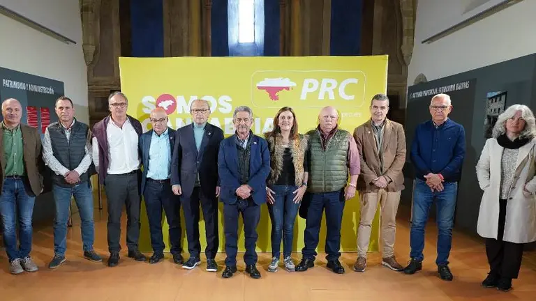 Candidatos del PRC en Liébana.