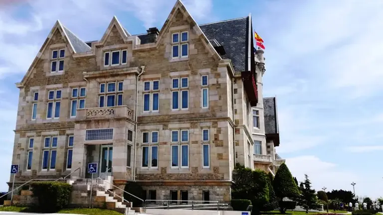 Palacio de la Magdalena  en Santander. R.A.