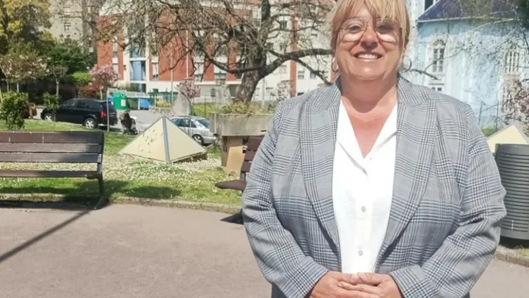 La candidata del PSOE en El Astillero, Judith Pérez.