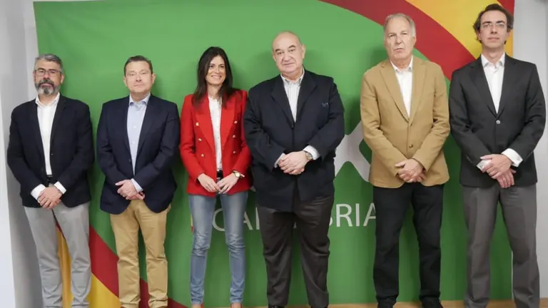 Presentación del nuevo Comité Ejecutivo de Vox en Cantabria.
