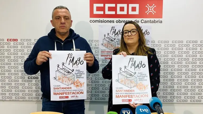 Presentación de los actos del Primero de Mayo.